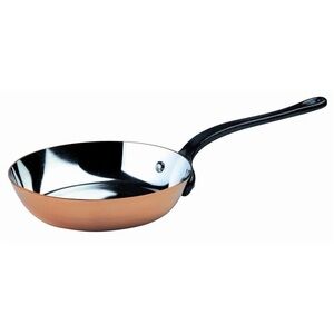 BAUMALU 6”Copper Frying Pan withCast Iron Handle NEW W/TAGS/MADE IN FRANCE